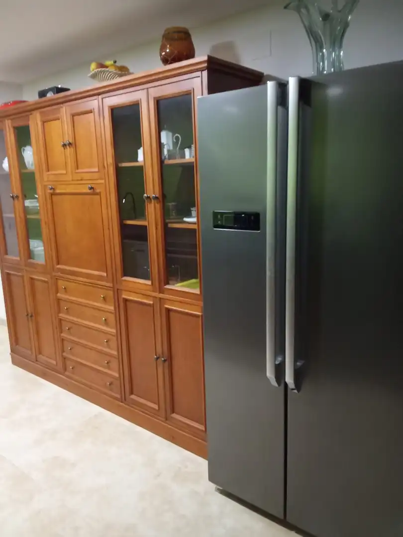 Cuina de Apartament de lloguer en Sagunto / Sagunt amb Aire condicionat, Terrassa i Moblat