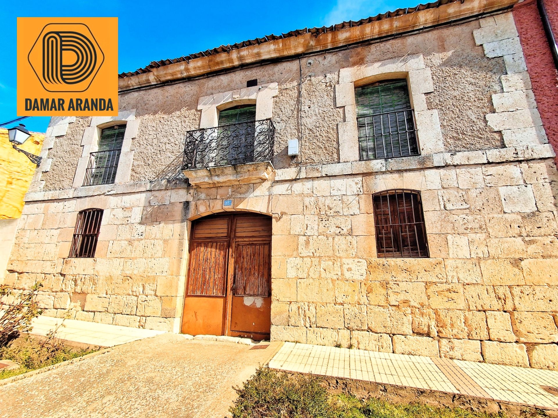 Vista exterior de Casa adosada en venta en Fuentespina con Jardín privado