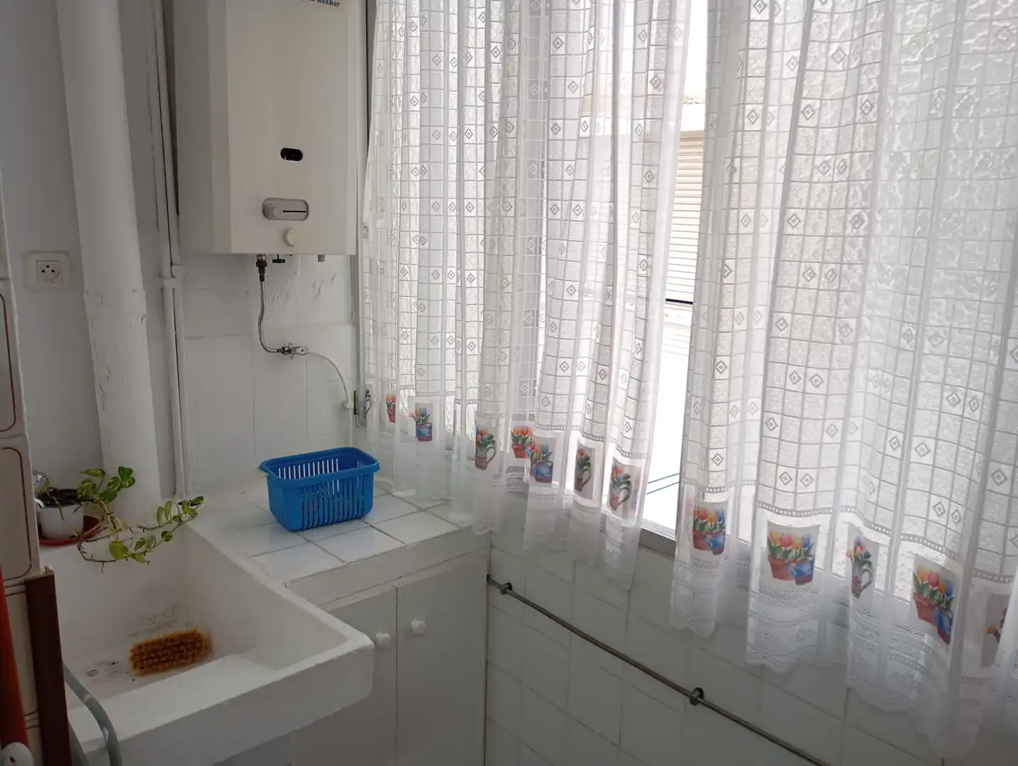 Kitchen of Flat for sale in Málaga  with Air Conditioner, Terrace and Furnished
