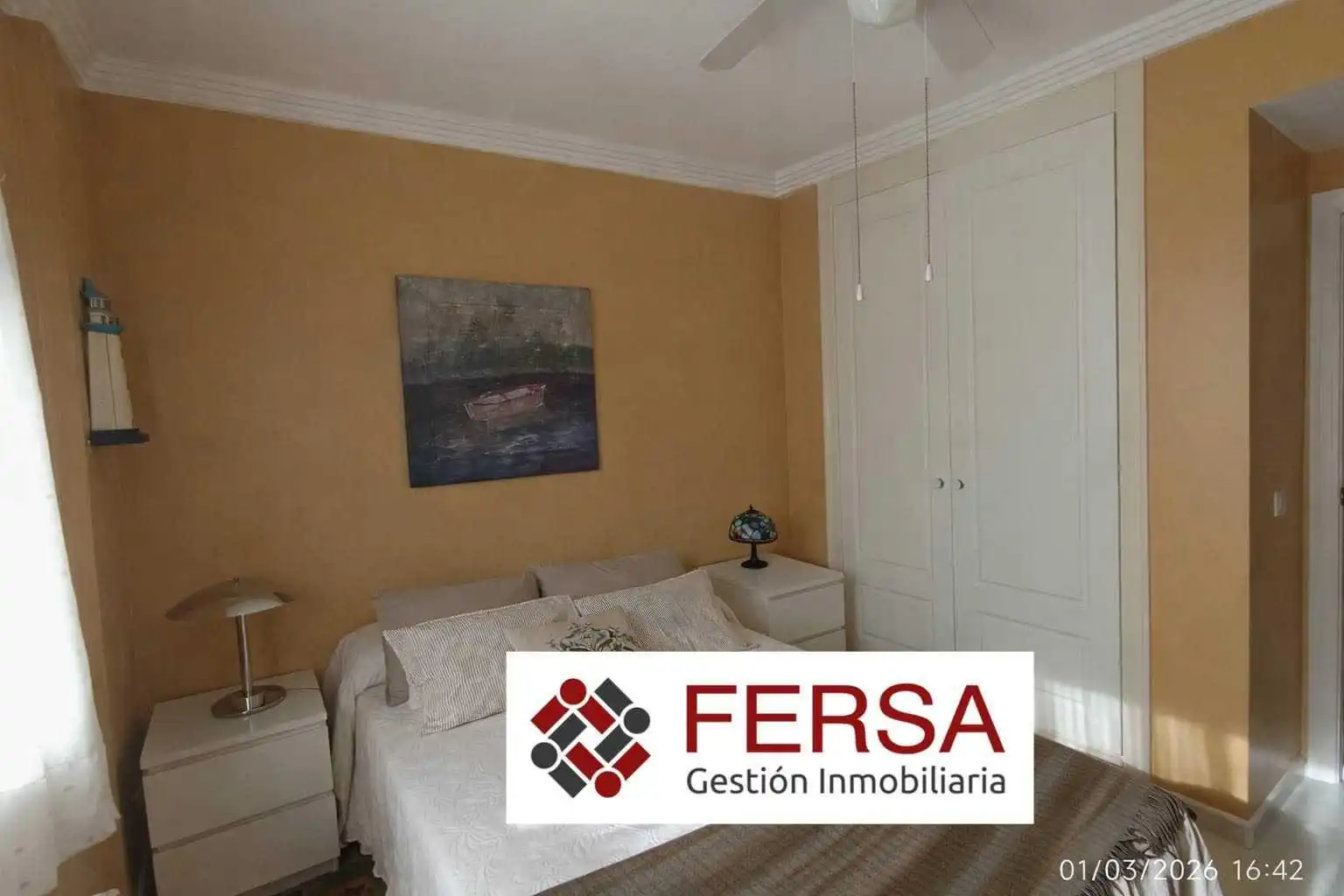 Habitación de Dúplex de alquiler en El Puerto de Santa María con Aire acondicionado, Calefacción y Terraza
