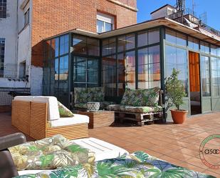 Terrace of Attic for sale in Gijón   with Heating, Parquet flooring and Terrace