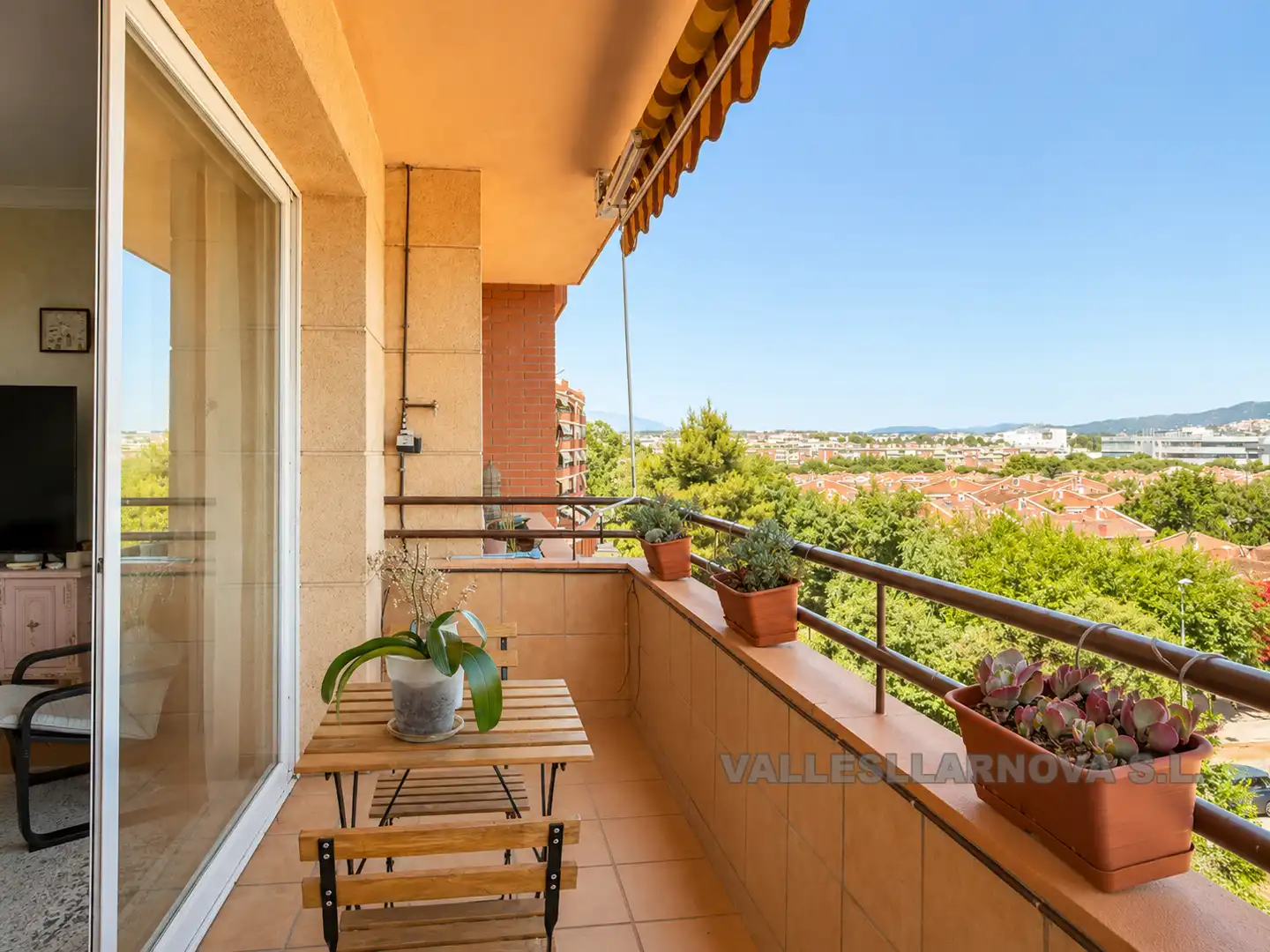 Terraza de Piso en venta en Mollet del Vallès con Calefacción, Parquet y Terraza