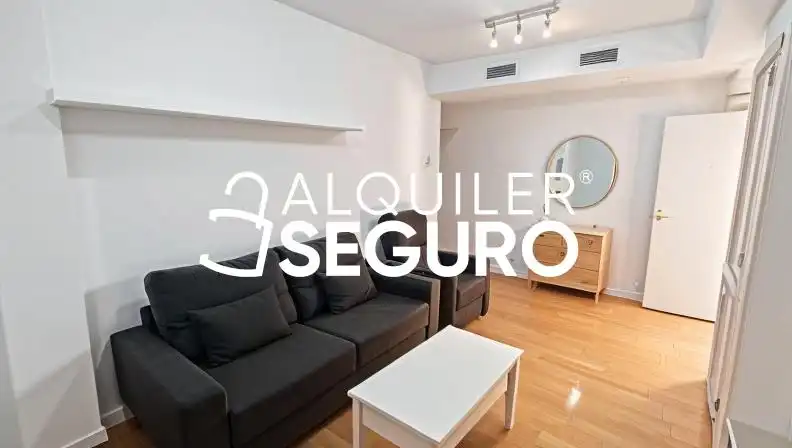 Living room of Flat for rent in Sanlúcar la Mayor  with Air Conditioner and Furnished