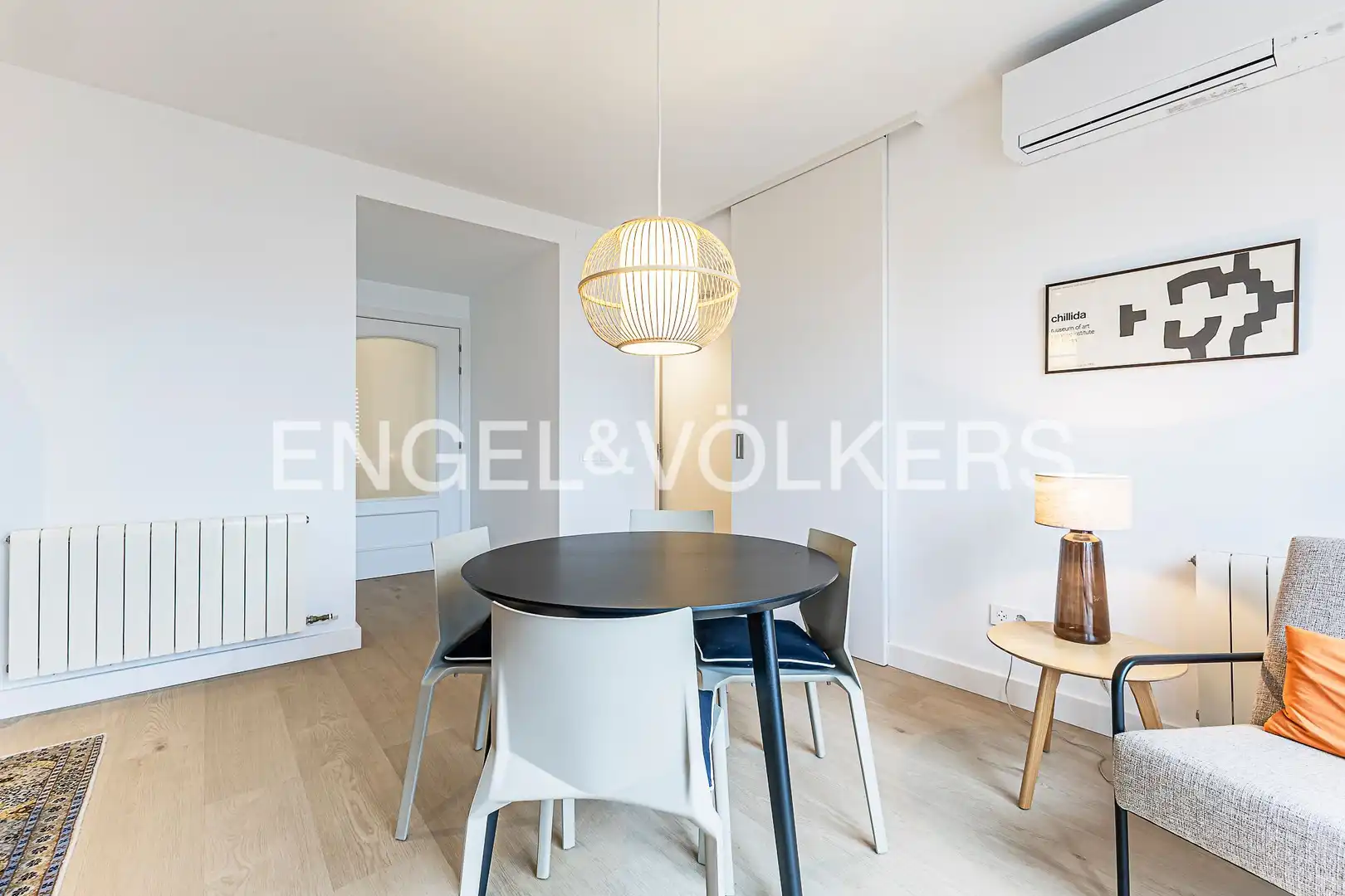 Esszimmer von Wohnung zum Verkauf in L'Hospitalet de Llobregat mit Klimaanlage, Heizung und Abstellraum