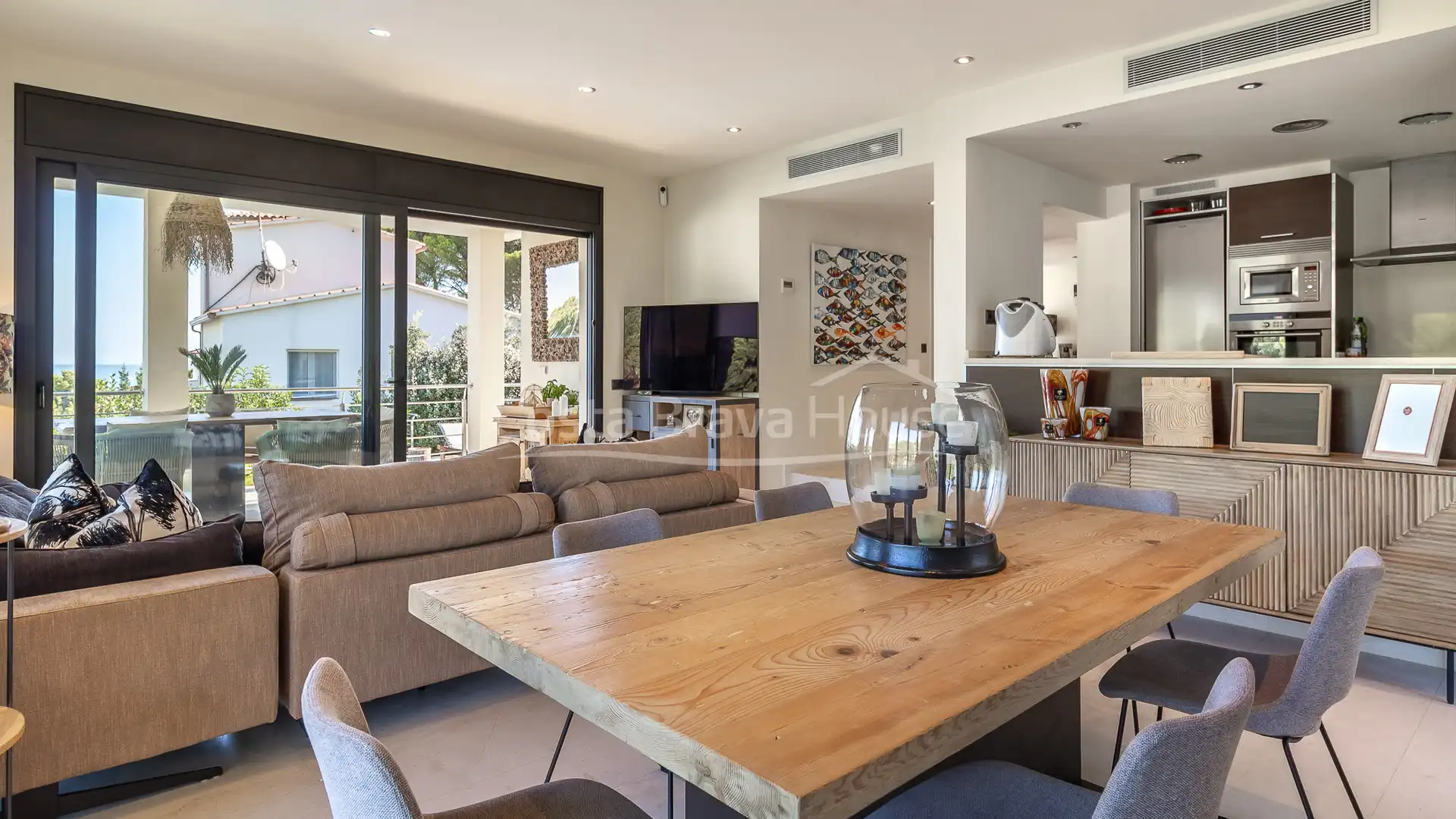 Living room of Houses for sale in Pals  with Air Conditioner, Heating and Private garden