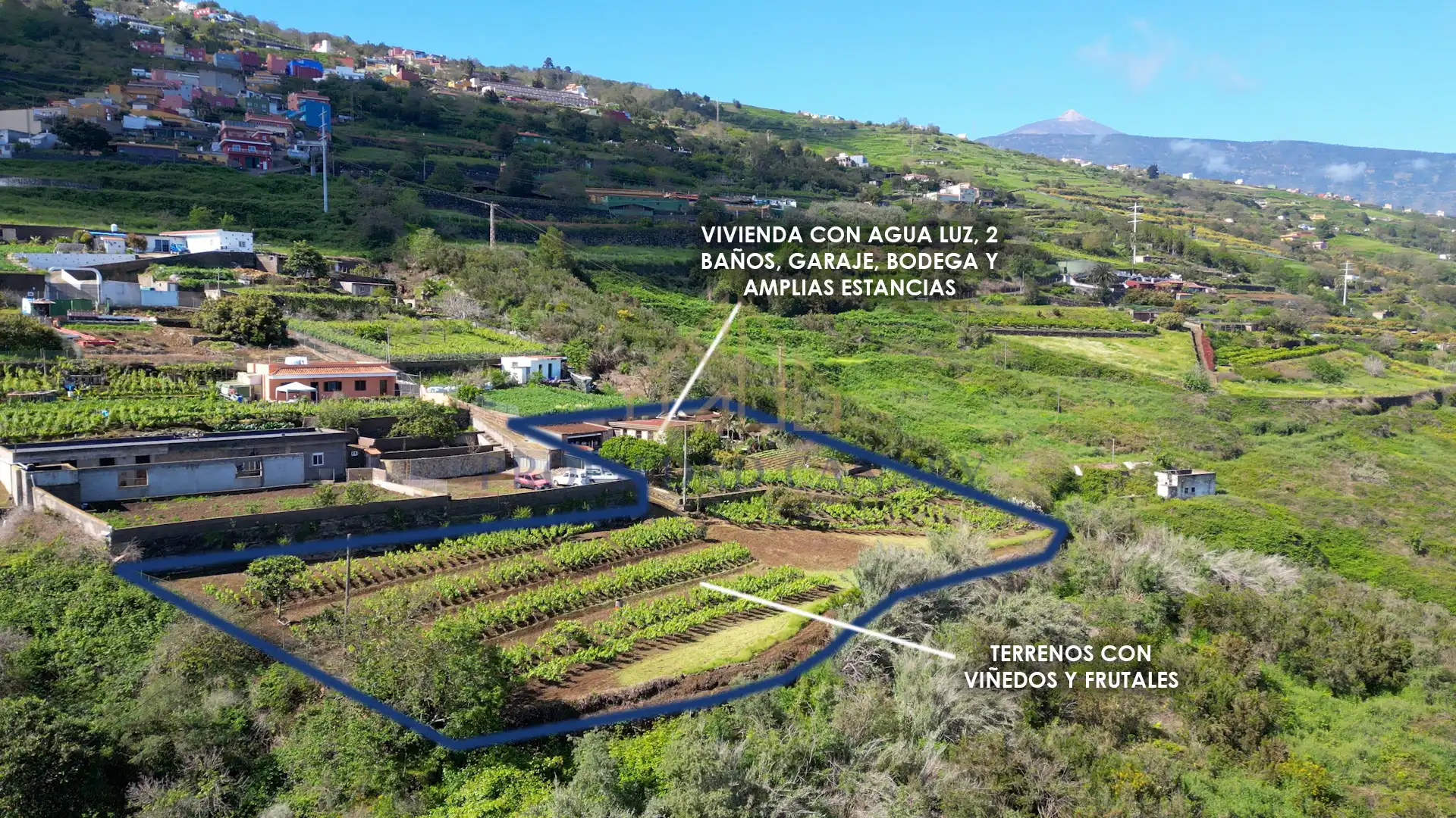 Casa rústica con jardín en venta en La Perdoma - San Antonio - Benijos, imagen 100