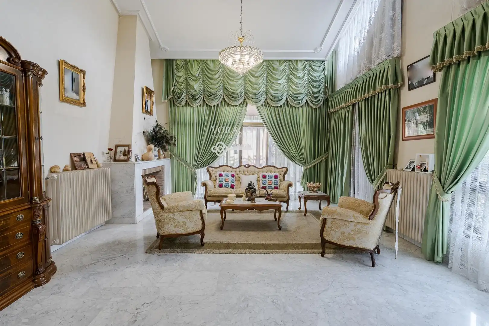 Sala de estar de Casa o chalet en venta en Villalbilla con Aire acondicionado, Jardín privado y Terraza