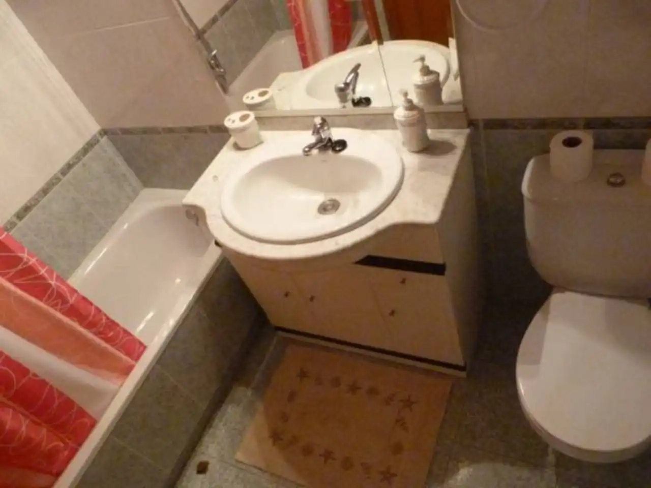 Baño de Apartamento de alquiler en Noja con Calefacción, Amueblado y Piscina comunitaria