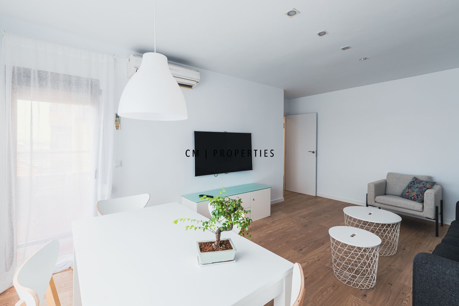 Living room of Flat for sale in  Valencia Capital  with Air Conditioner, Heating and Terrace