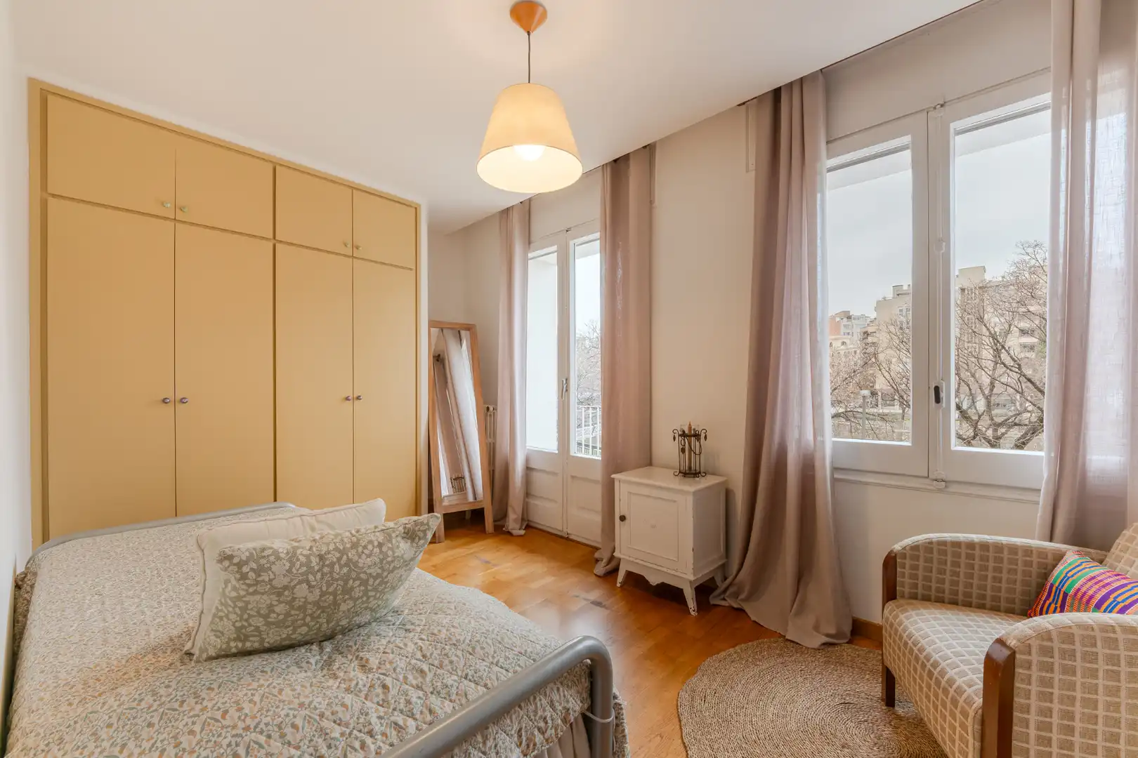 Schlafzimmer von Wohnung zum Verkauf in Girona mit Heizung und Terrasse
