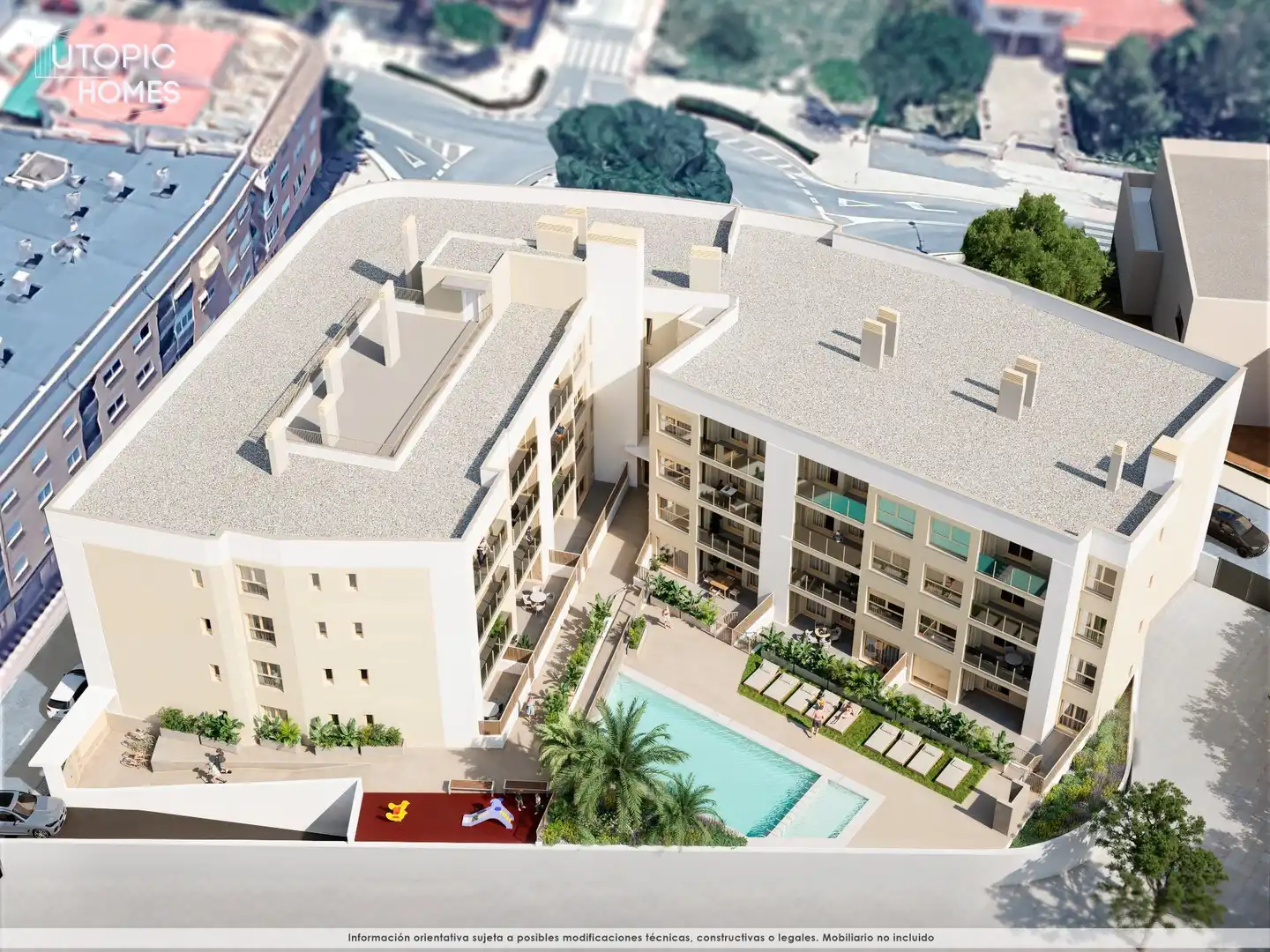 Exterior view of Flat for sale in Mutxamel  with Air Conditioner, Terrace and Community pool