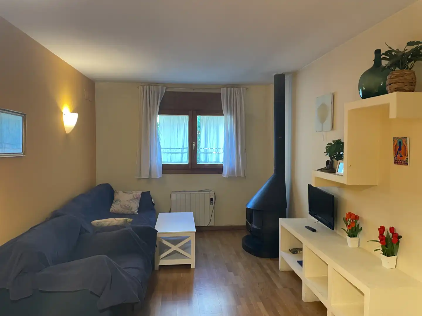 Wohnzimmer von Wohnungen zum Verkauf in Vall de Cardós mit Heizung, Parkett und Möbliert