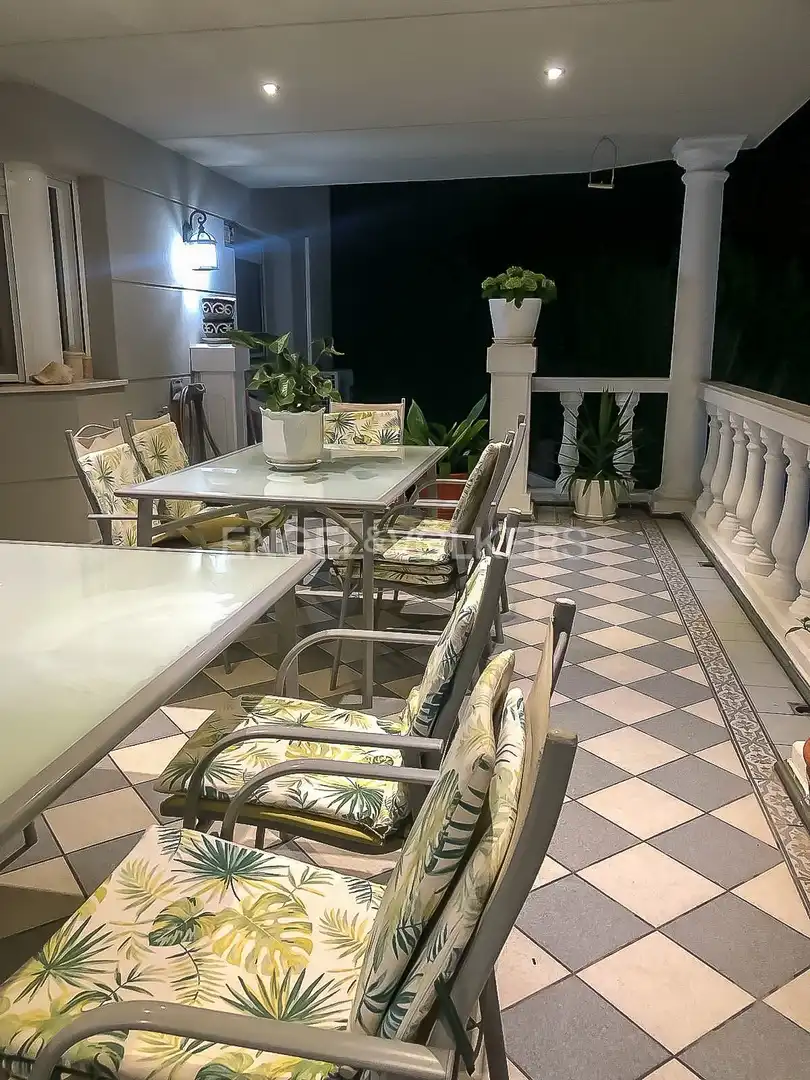 Terrasse von Country house zum Verkauf in Cabanillas del Campo mit Klimaanlage, Heizung und Privatgarten