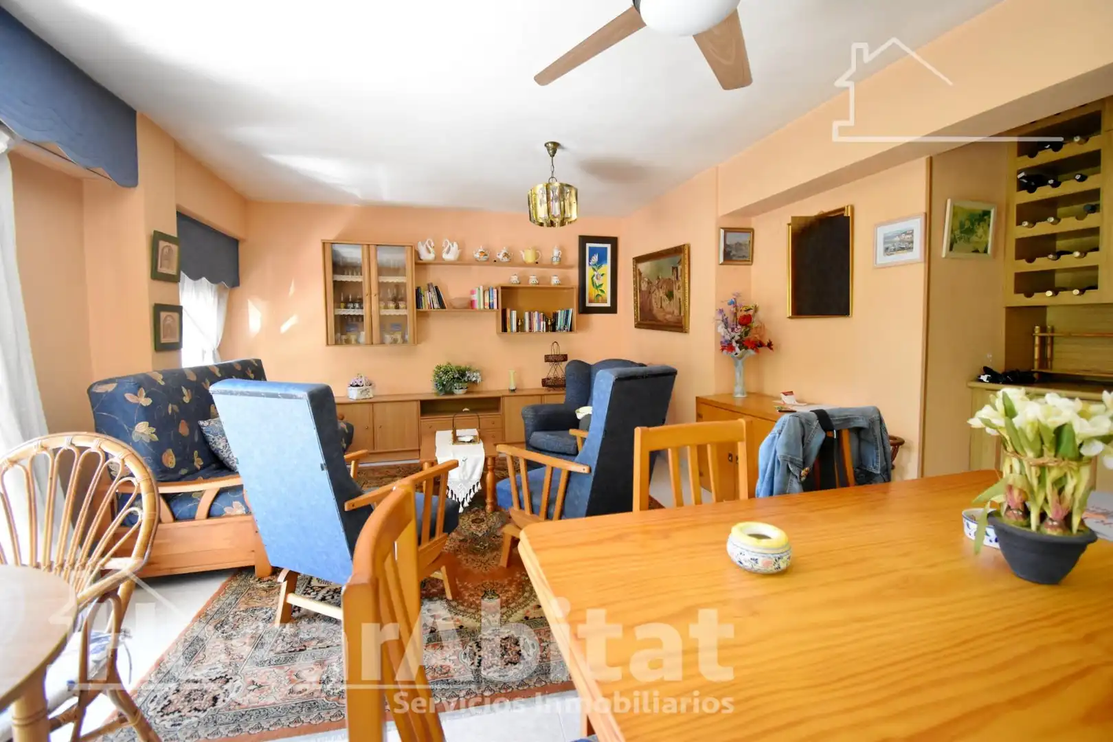 Wohnzimmer von Wohnung zum Verkauf in Gandia mit Möbliert