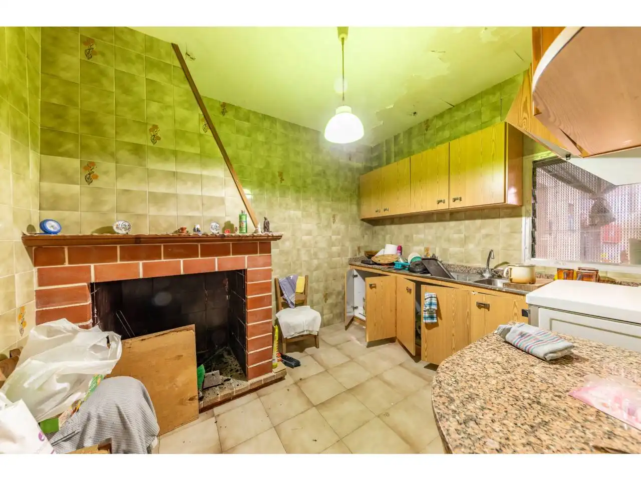Cuina de Casa o xalet en venda en Sa Pobla amb Terrassa