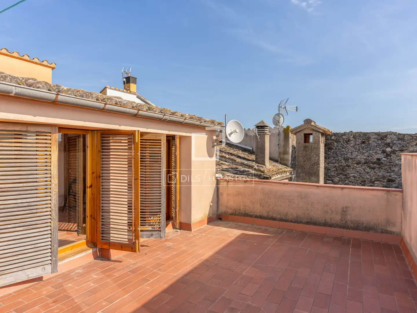 Terraza de Finca rústica en venta en Cabanelles con Calefacción, Jardín privado y Trastero
