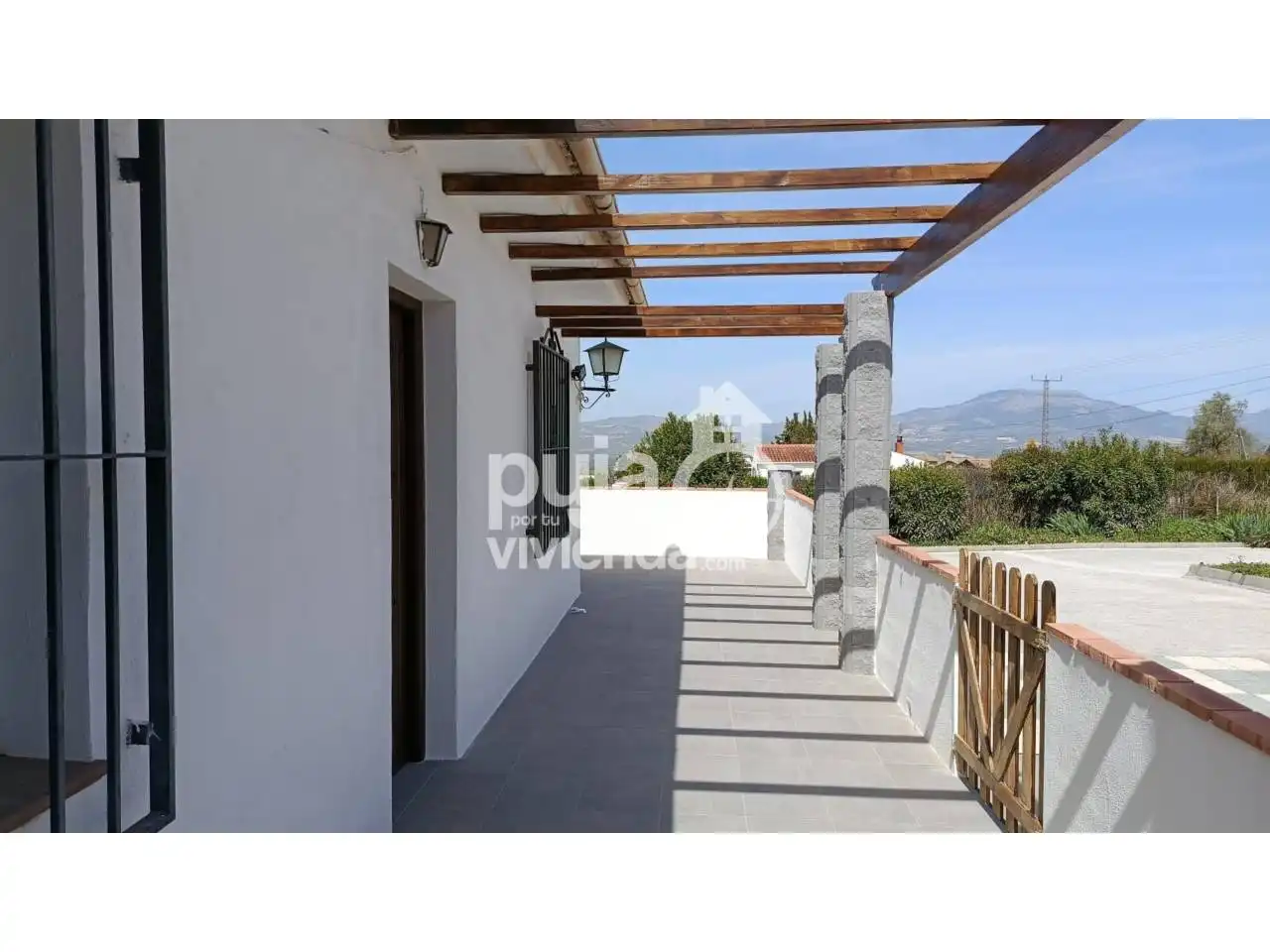 Terraza de Casa o chalet en venta en Moraleda de Zafayona con Aire acondicionado, Calefacción y Jardín privado