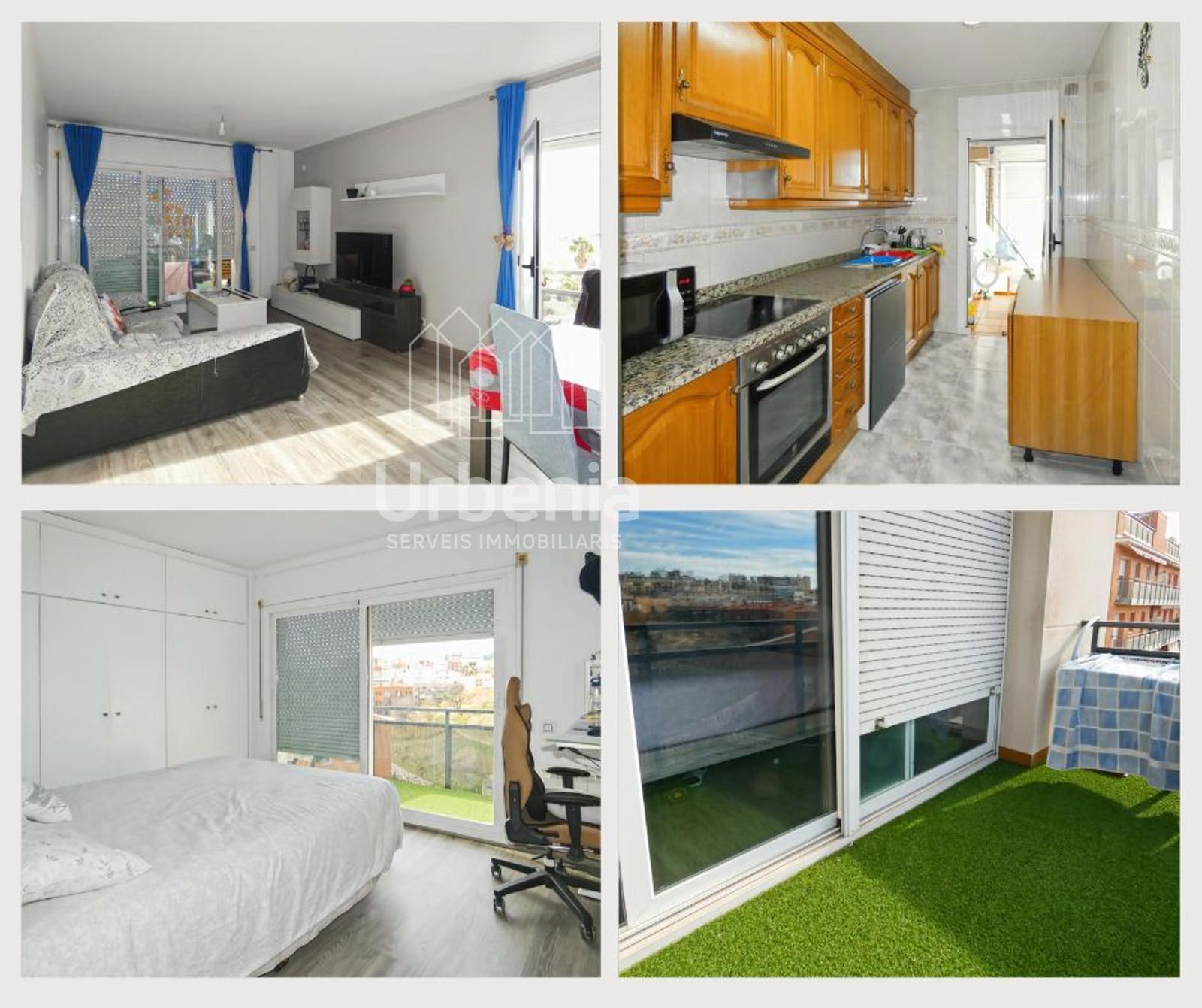 Vista exterior de Piso en venta en Mataró con Calefacción y Terraza