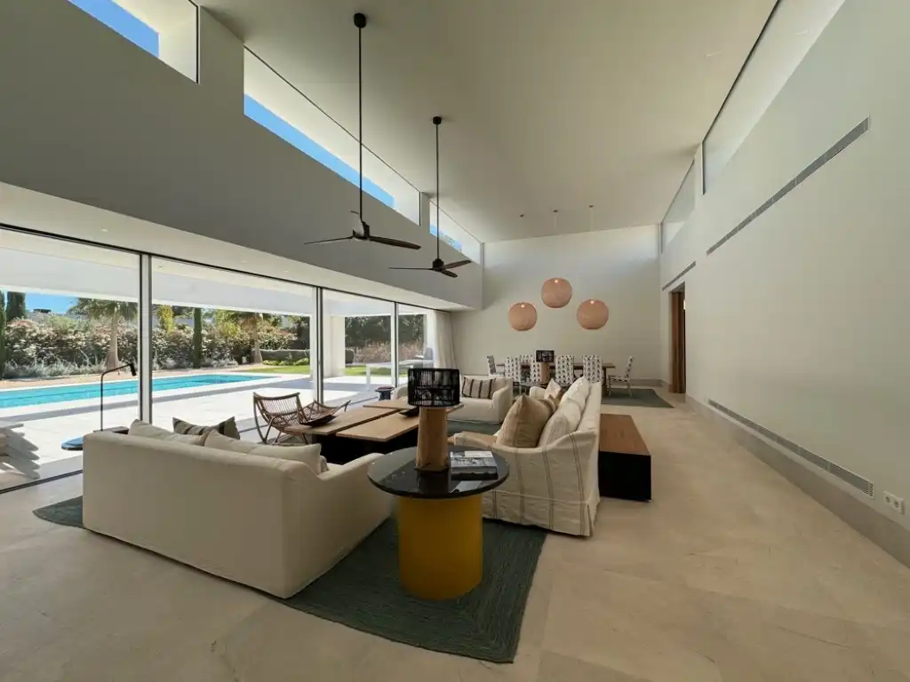 Sala de estar de Casa o chalet en venta en Calvià con Aire acondicionado, Jardín privado y Terraza