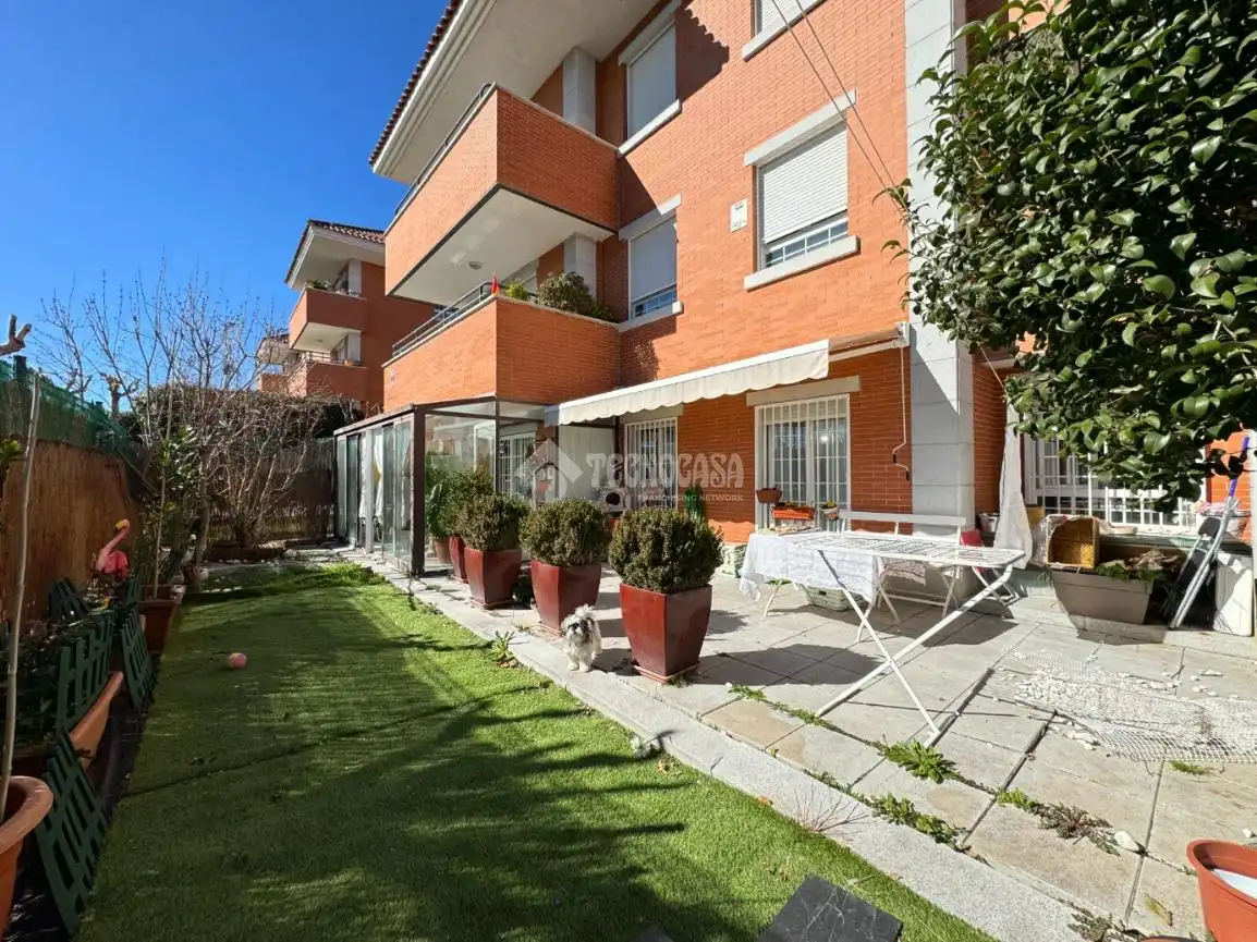 Garten von Wohnung zum Verkauf in San Agustín del Guadalix mit Klimaanlage