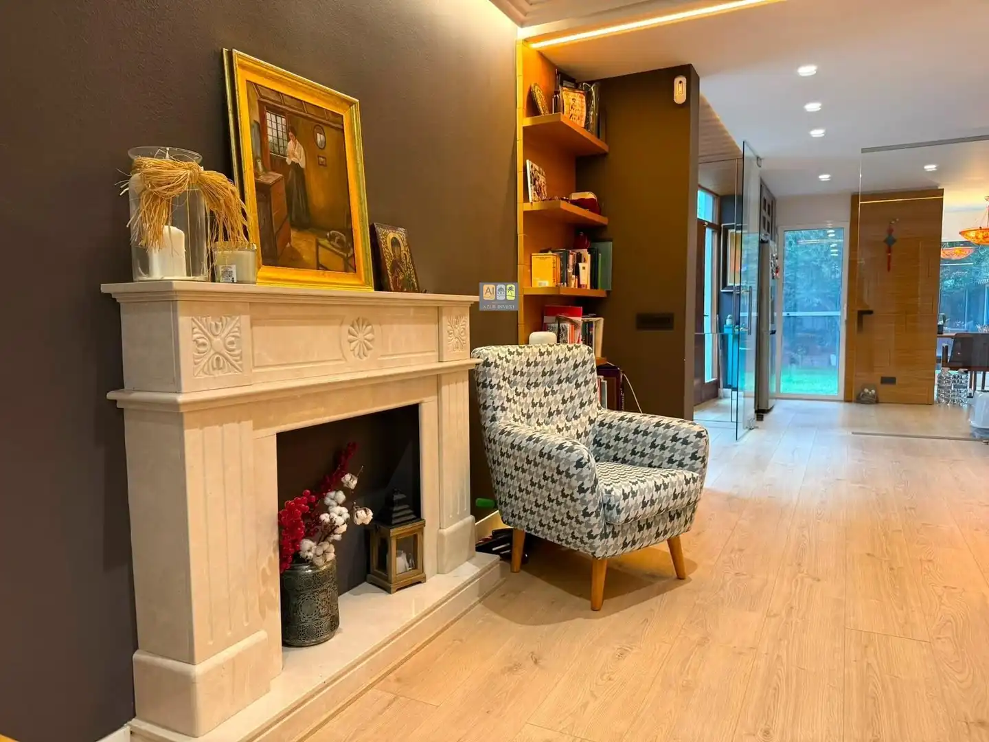 Living room of Detached homes for rent in Sant Joan d'Alacant  with Air Conditioner, Heating and Private garden