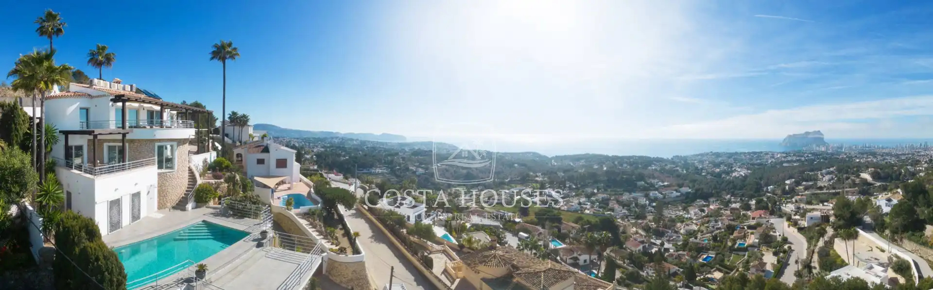Exterior view of Houses for sale in Benissa  with Air Conditioner, Heating and Private garden