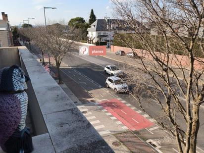 Vista exterior de Casa adosada en venda en Oria amb Calefacció, Jardí privat i Traster