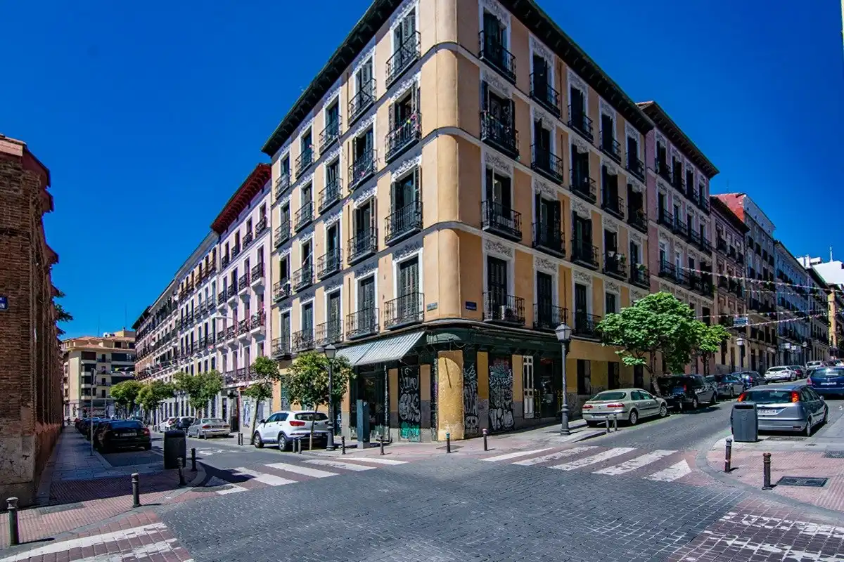 Exterior view of Flat for rent in Madrid  with Parquet flooring