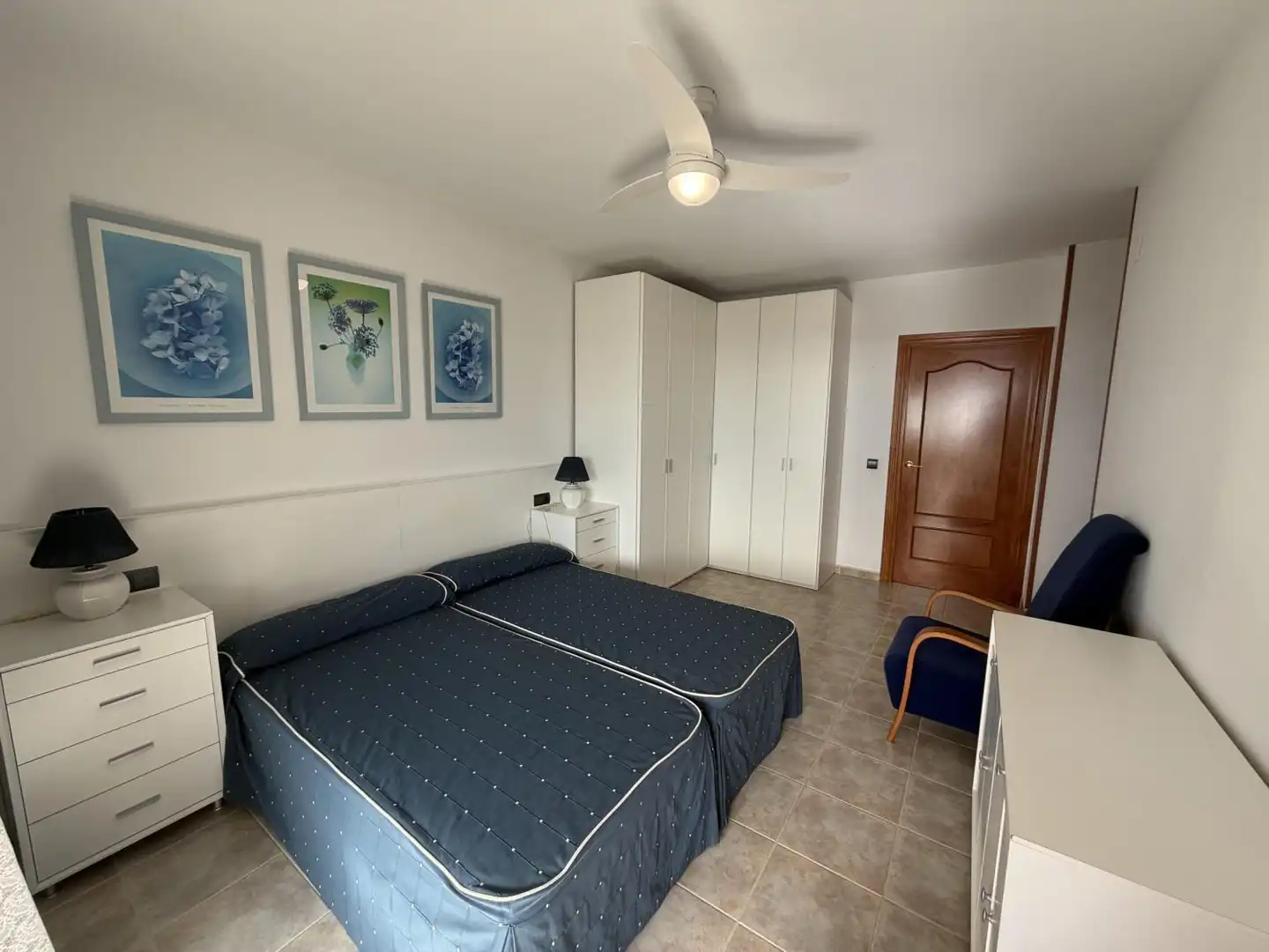Dormitori de Apartament en venda en La Ràpita amb Aire condicionat, Jardí privat i Terrassa