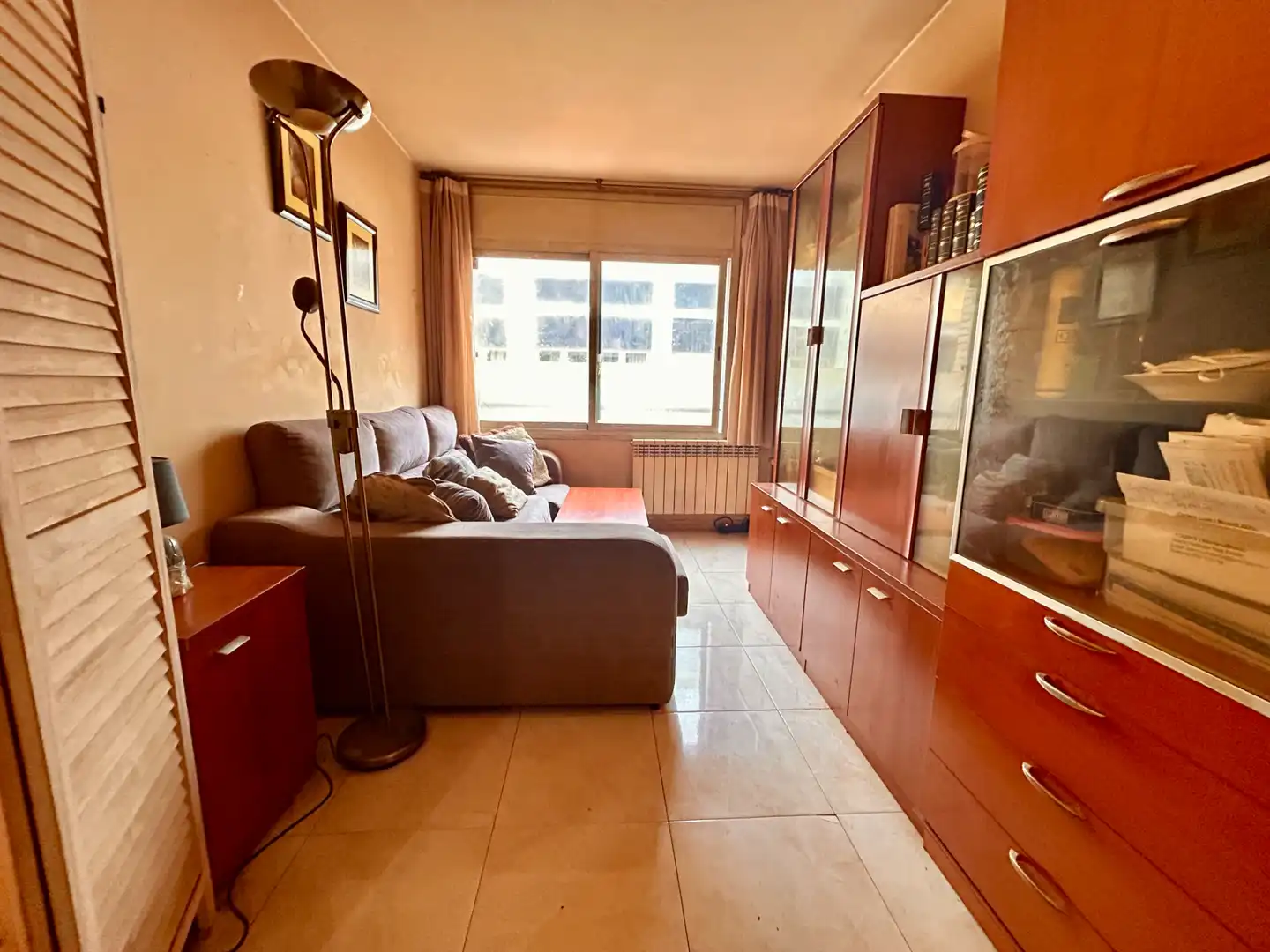 Sala de estar de Piso en venta en Girona con Calefacción