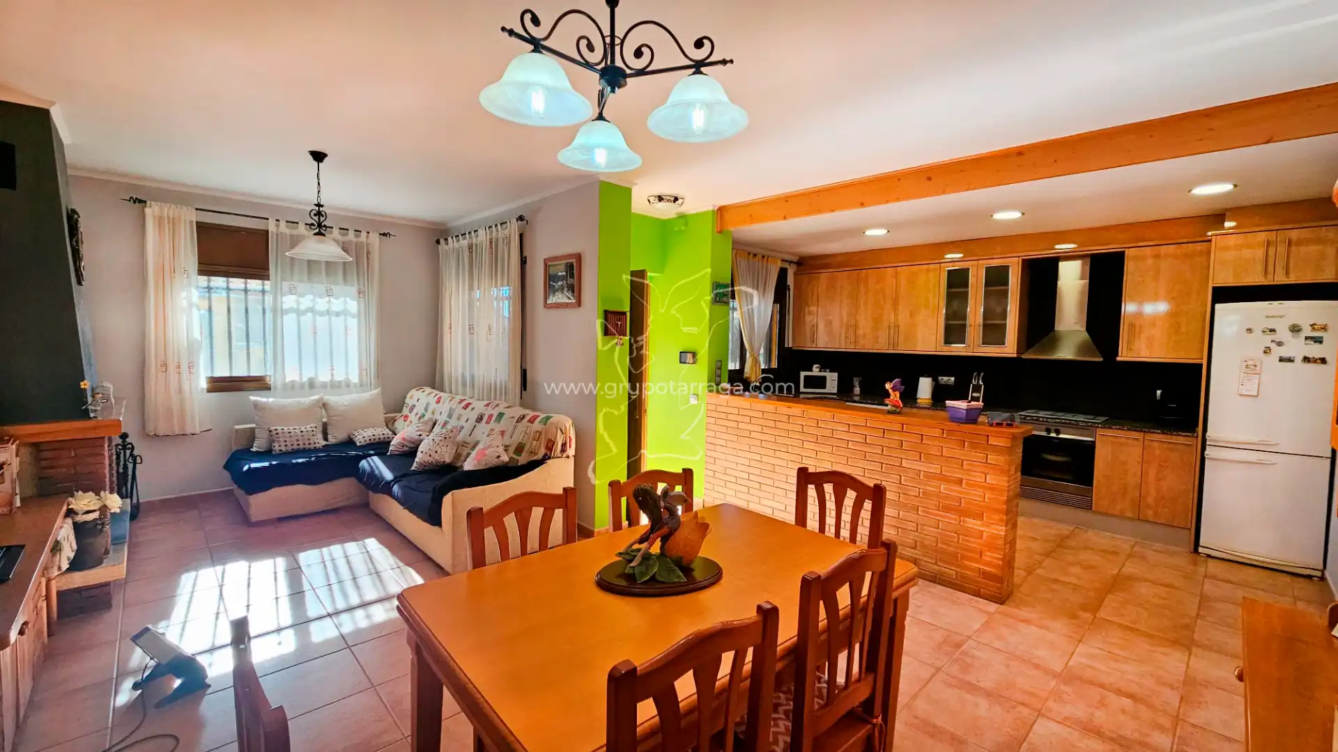 Comedor de Casa o chalet en venta en Lloret de Mar con Aire acondicionado, Jardín privado y Piscina