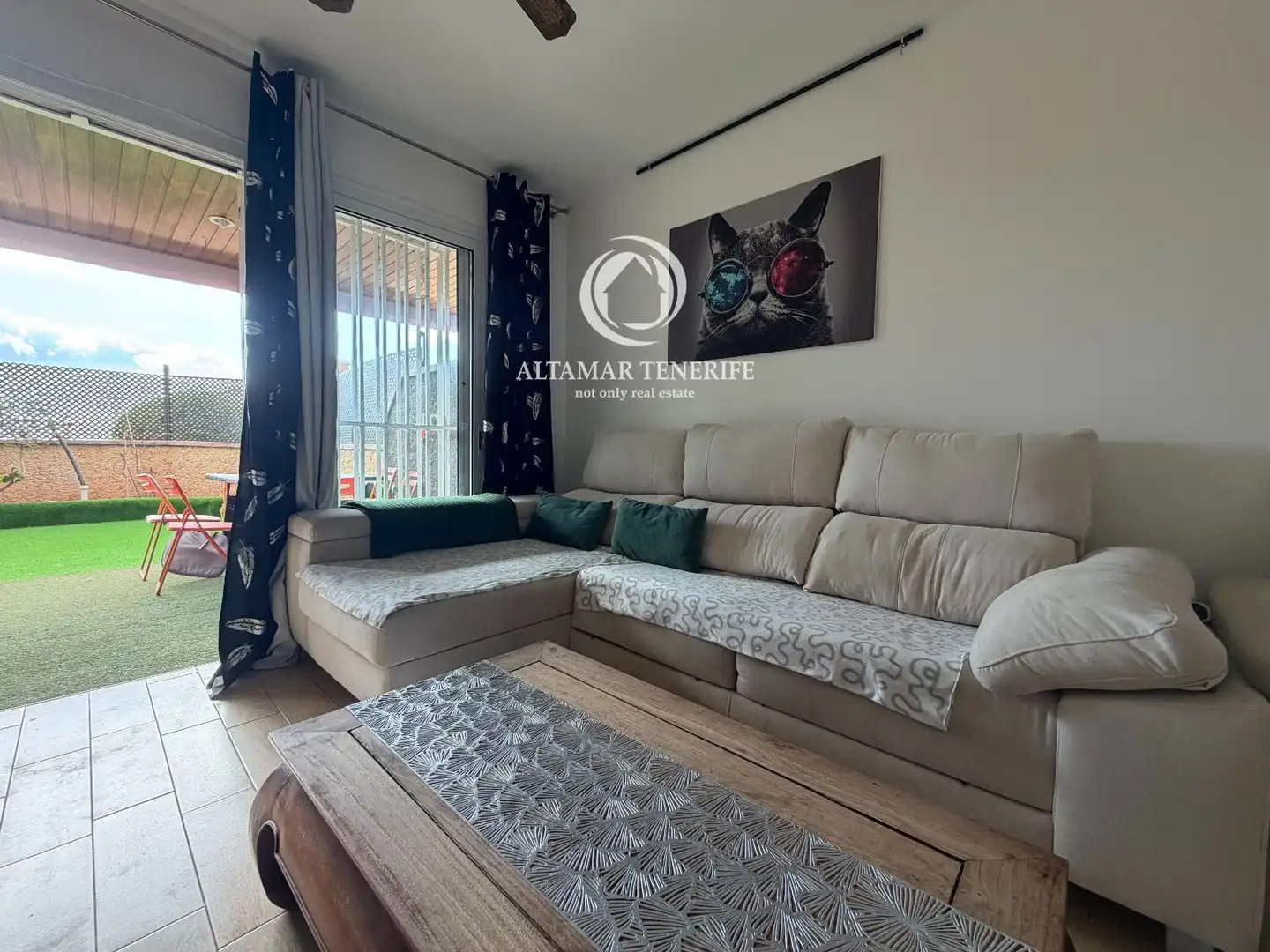 Wohnzimmer von Wohnungen zur Miete in Adeje mit Terrasse und Möbliert