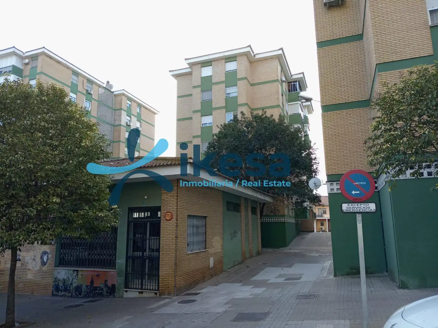 Vista exterior de Pis en venda en Huelva