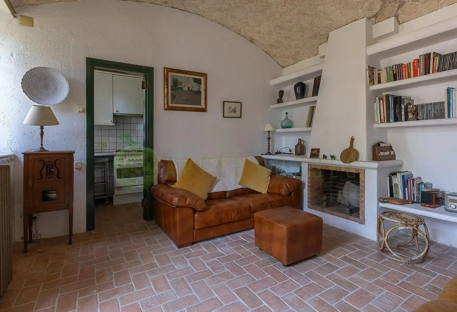 Sala d'estar de Casa o xalet en venda en Vilanova i la Geltrú amb Aire condicionat, Calefacció i Jardí privat