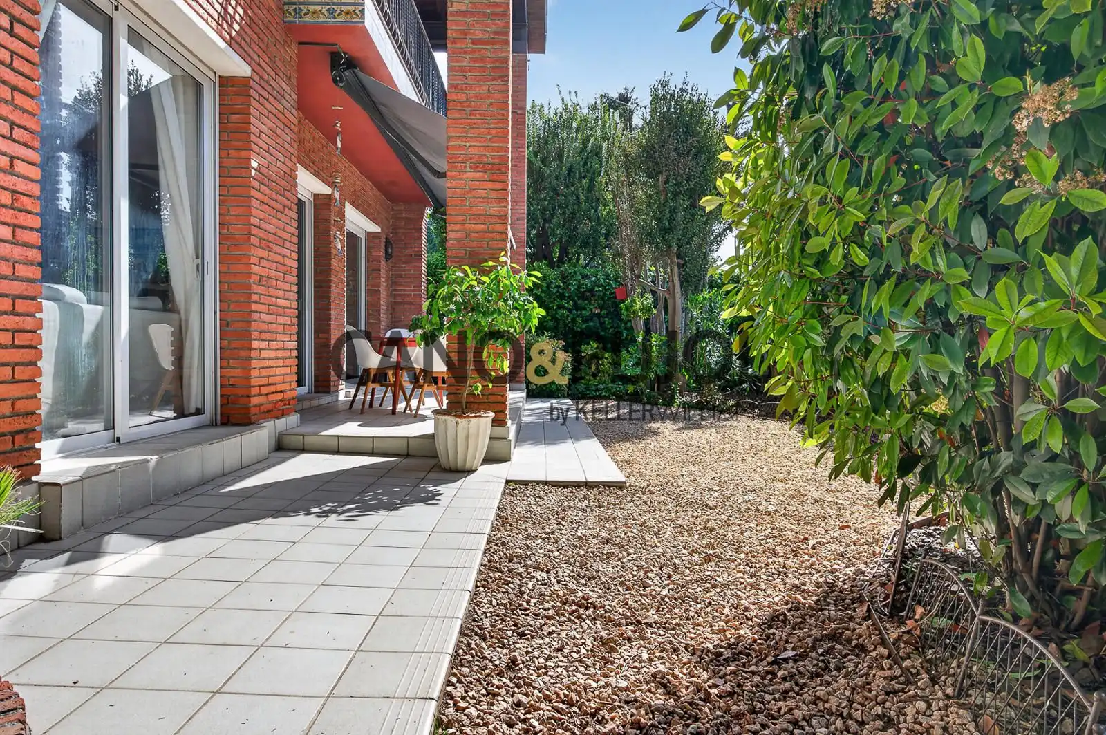 Terrassa de Casa o xalet en venda en Sant Cugat del Vallès amb Aire condicionat, Calefacció i Terrassa