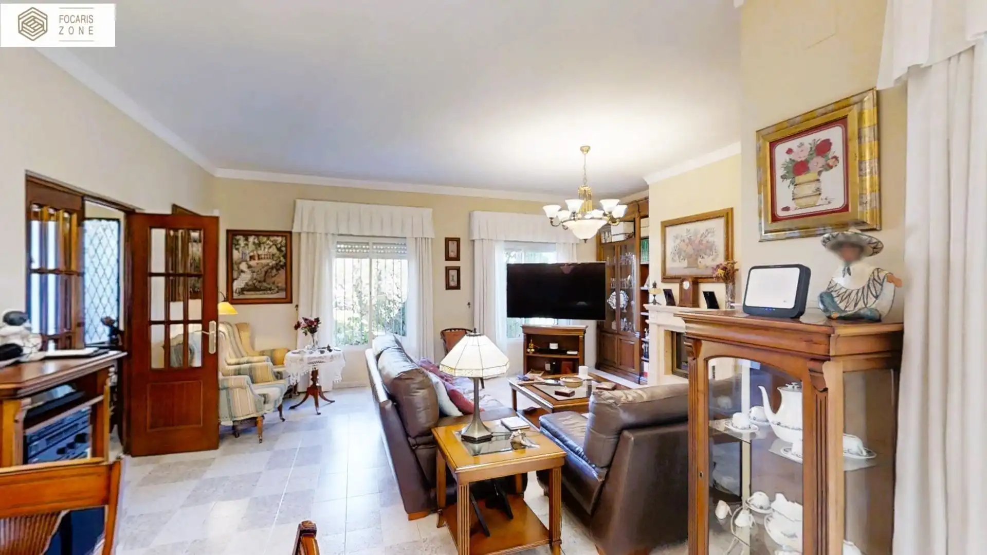 Sala de estar de Casa o chalet en venta en Rincón de la Victoria con Aire acondicionado, Jardín privado y Terraza