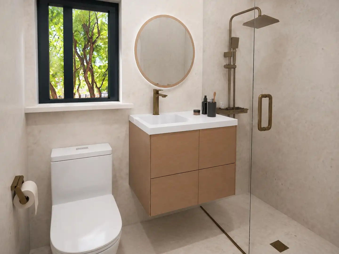 Bathroom of Apartments for sale in Murcia  with Air Conditioner