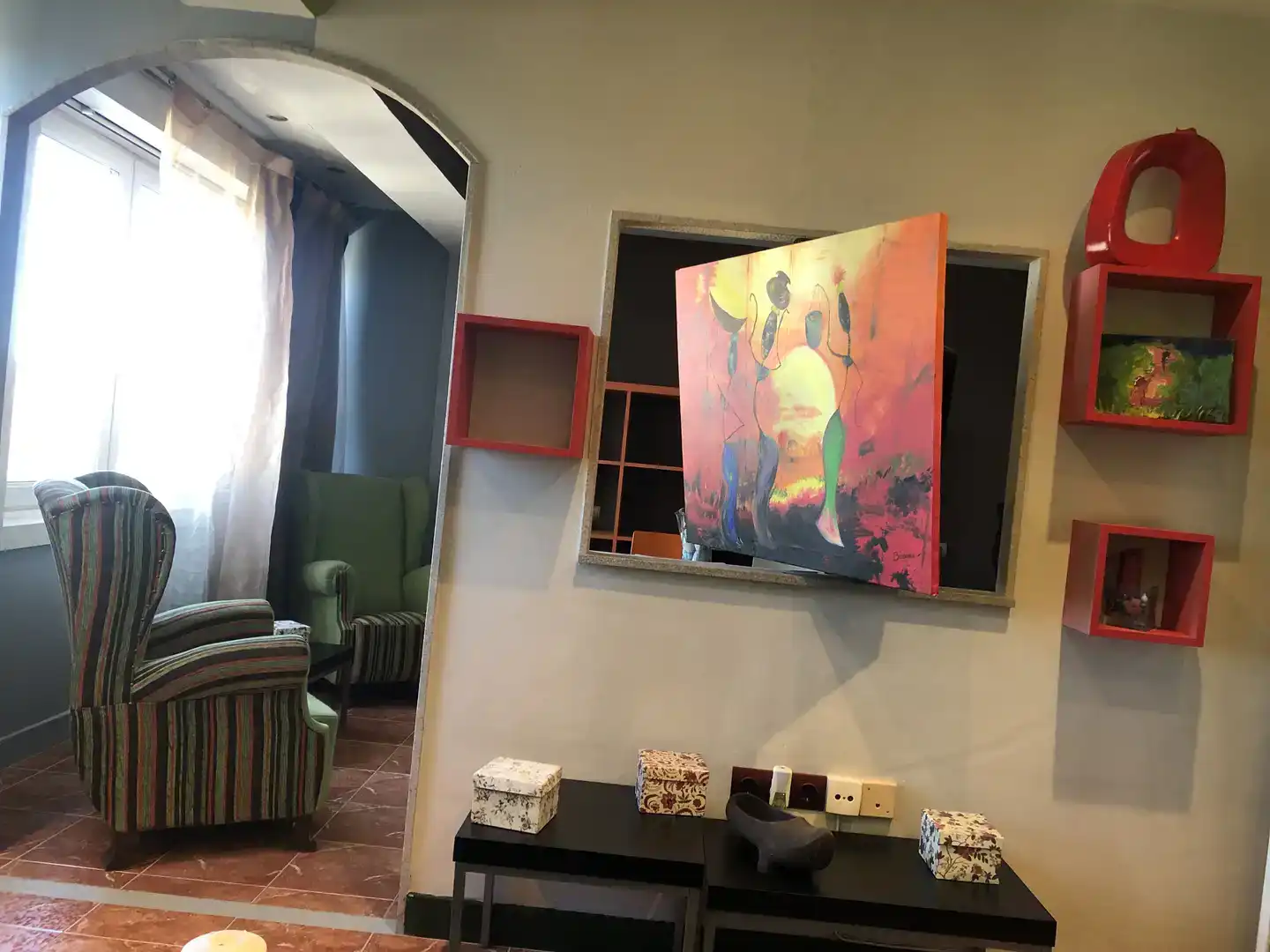 Sala de estar de Piso en venta en Ordes, A Coruña