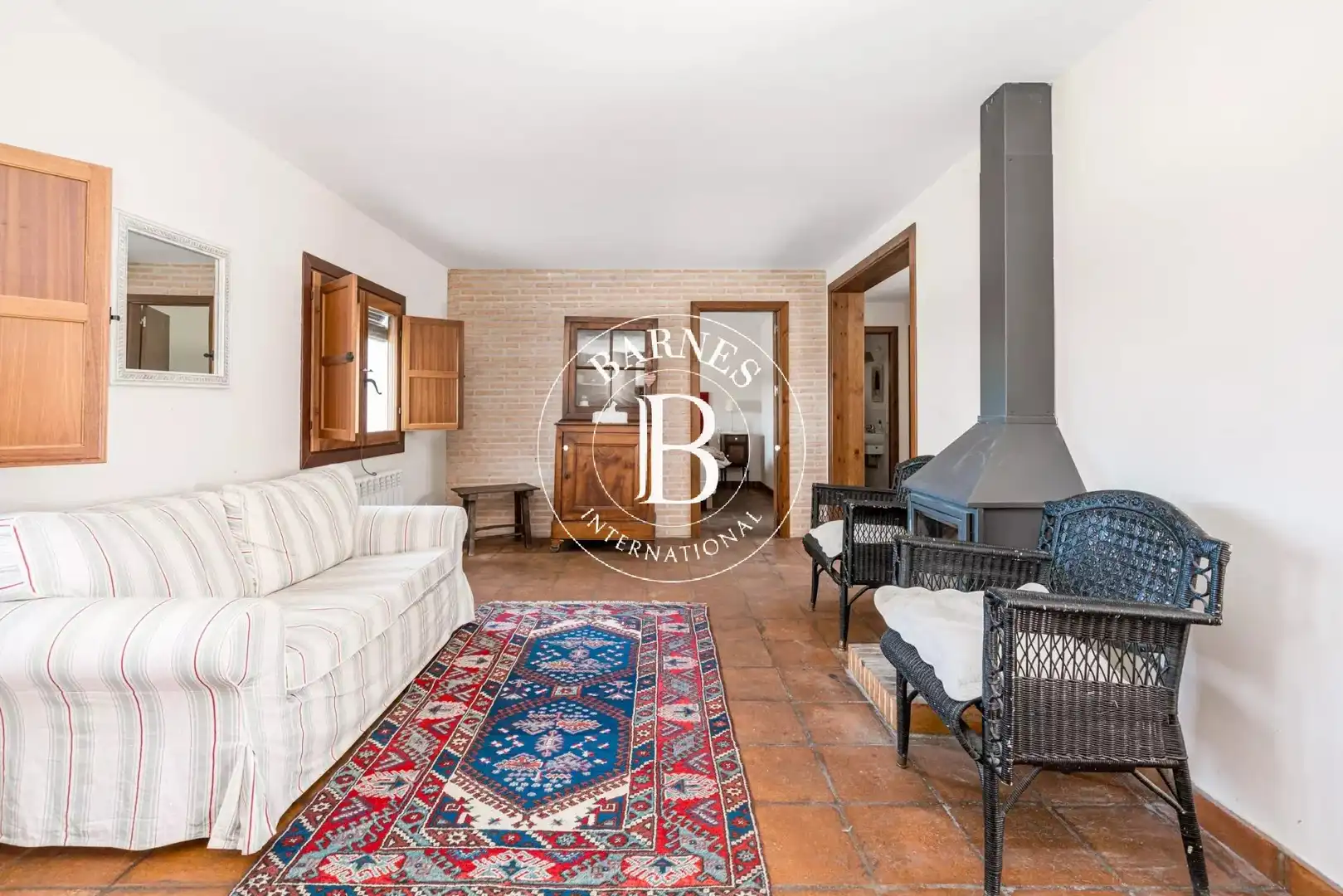 Sala de estar de Casa o chalet en venta en Alcázar de San Juan con Jardín privado, Piscina y Amueblado