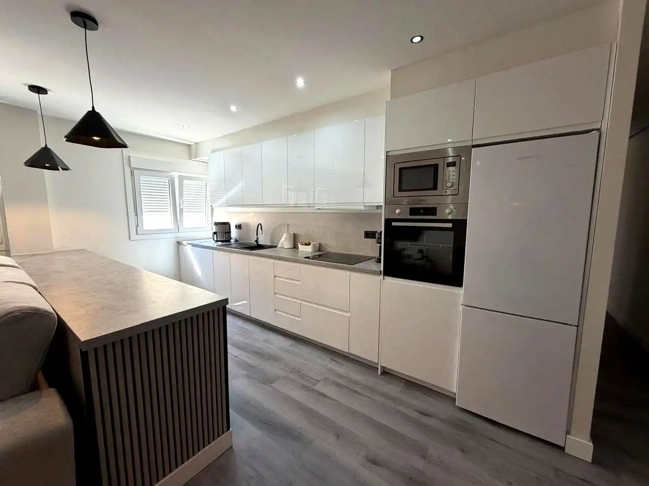Kitchen of Flat for rent in San Bartolomé de Tirajana  with Furnished and Internet