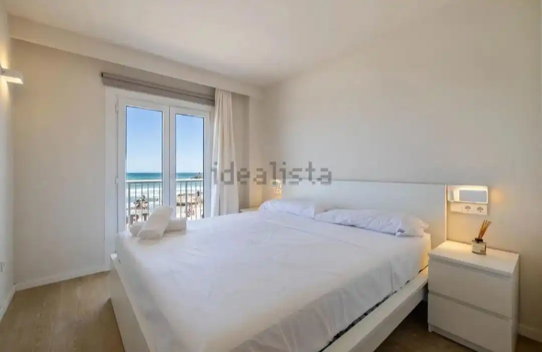 Schlafzimmer von Wohnung zur Miete in Santa Margalida mit Klimaanlage, Heizung und Parkett