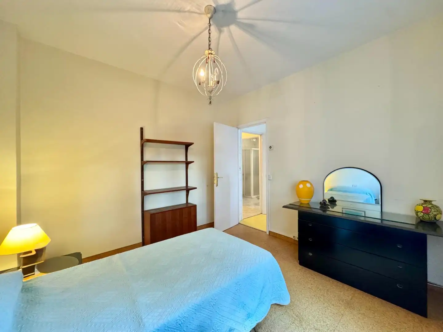 Bedroom of Flat for sale in Vilanova de Arousa  with Heating, Terrace and Furnished