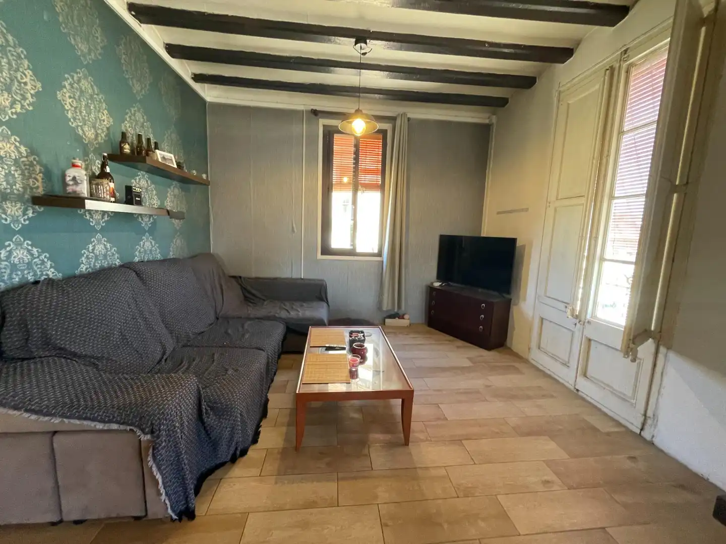 Sala d'estar de Casa o xalet en venda en Calaf amb Calefacció, Jardí privat i Balcó