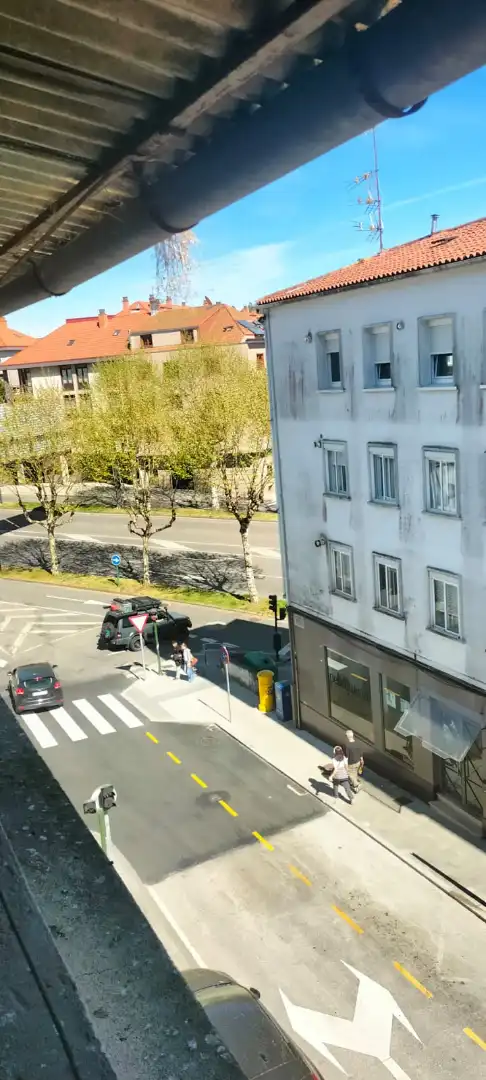 Vista exterior de Ático en venta en Santiago de Compostela  con Terraza y Balcón