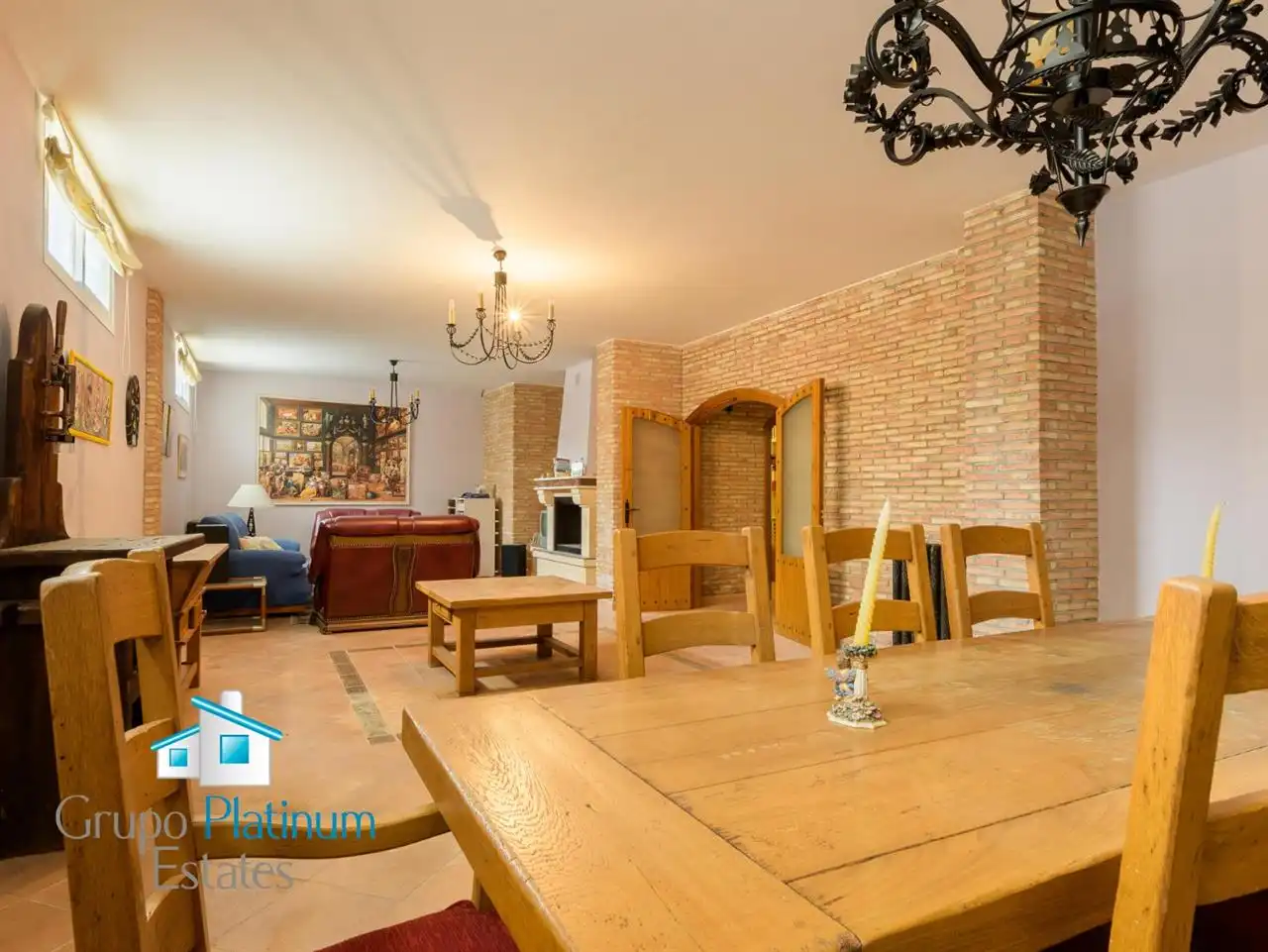 Comedor de Casa o chalet en venta en Olula del Río con Aire acondicionado, Calefacción y Jardín privado