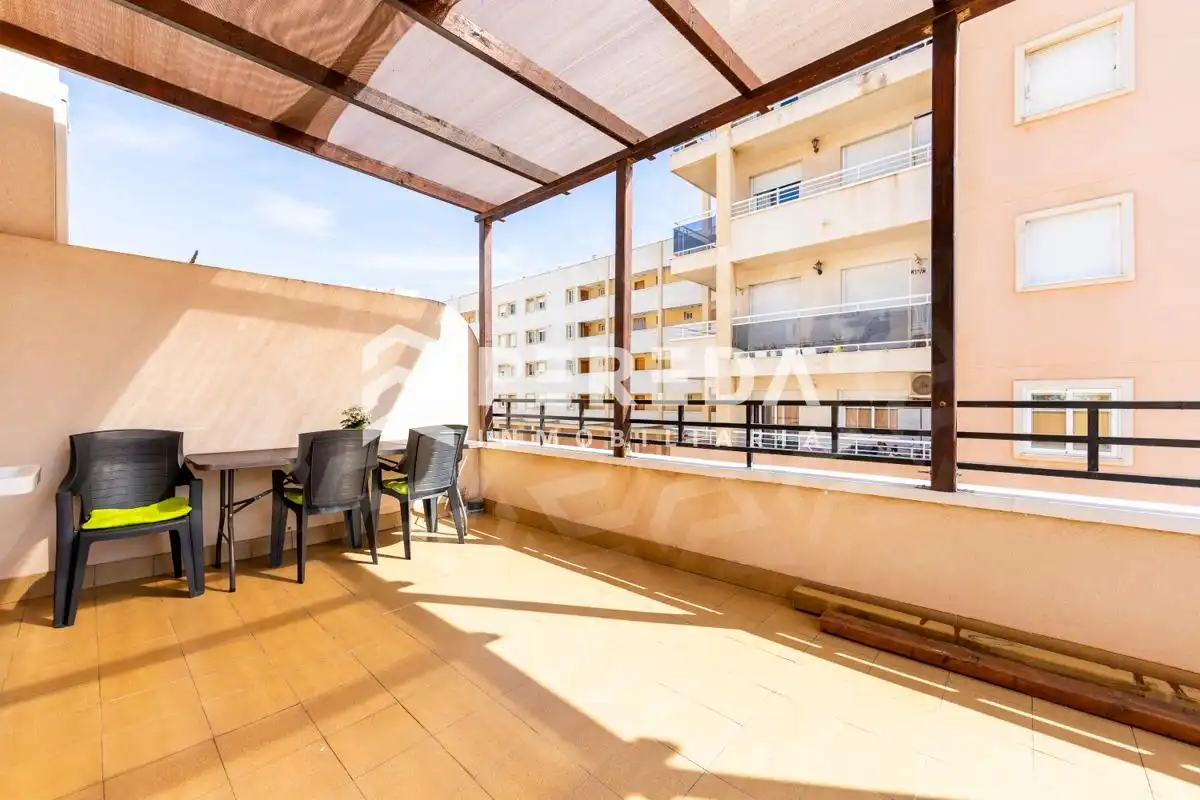 Terrace of Apartments for sale in Roquetas de Mar  with Air Conditioner and Terrace