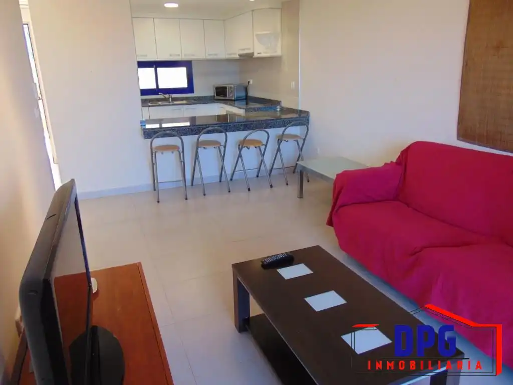 Sala d'estar de Apartament en venda en Mojácar amb Aire condicionat, Terrassa i Traster