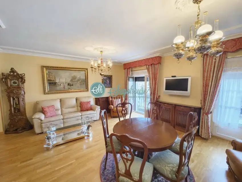Esszimmer von Wohnung zur Miete in Segovia mit Heizung, Parkett und Möbliert