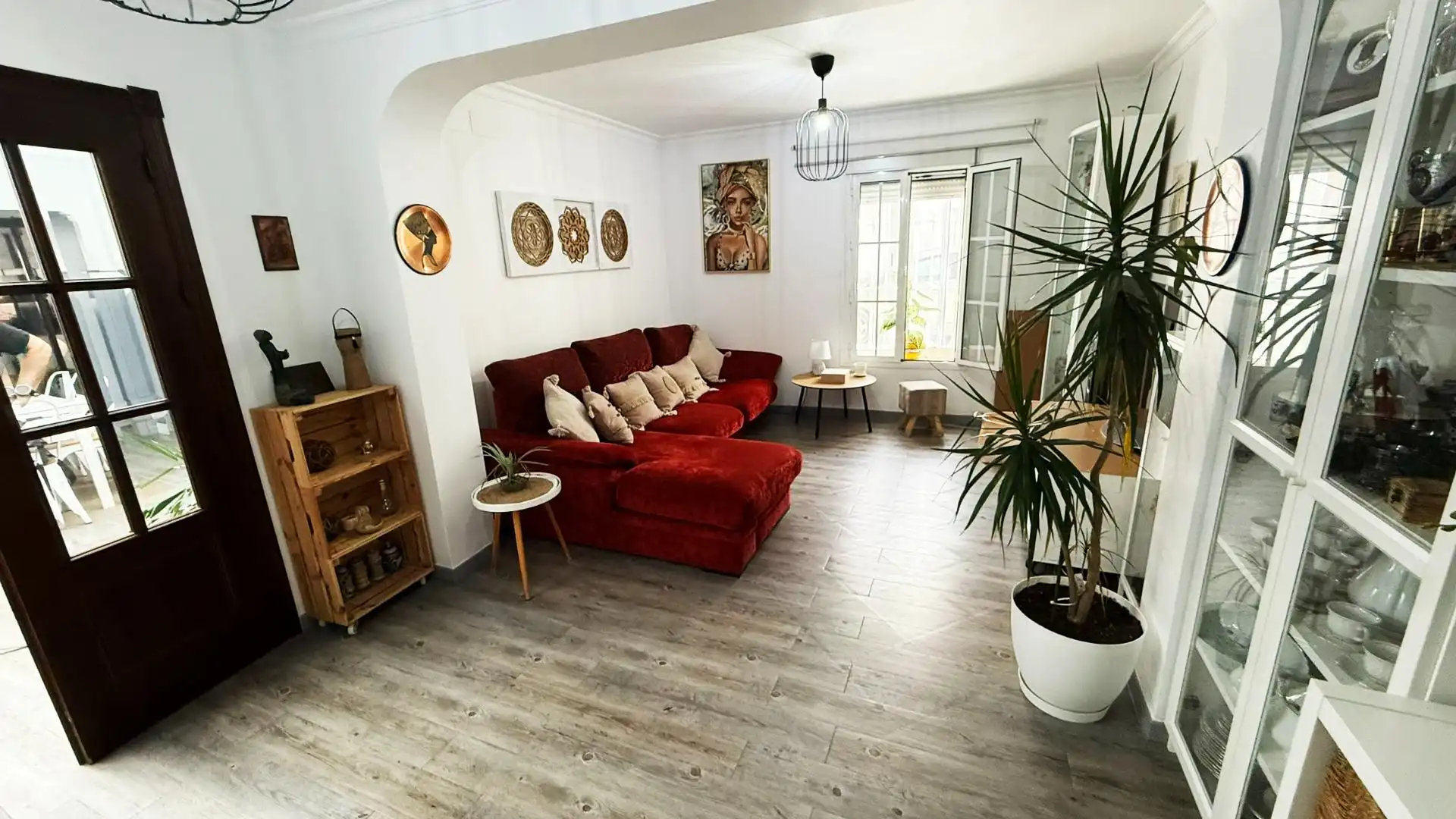 Sala d'estar de Casa o xalet en venda en Puerto Real amb Calefacció, Terrassa i Traster