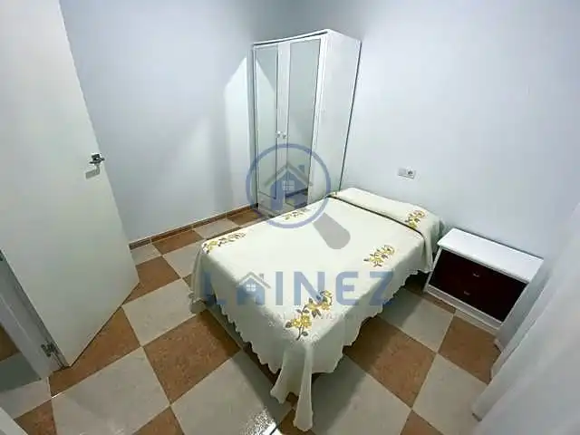 Bedroom of Flat for sale in Los Blázquez  with Air Conditioner, Terrace and Furnished